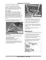 Preview for 11 page of Quadivator UTV Harrow Assembly/Operators/Parts Manual