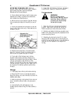 Preview for 12 page of Quadivator UTV Harrow Assembly/Operators/Parts Manual