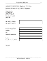 Preview for 19 page of Quadivator UTV Harrow Assembly/Operators/Parts Manual