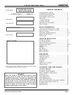 Preview for 3 page of Quadra-Fire 3100 Series Operating & Maintenance Instructions