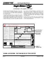 Preview for 2 page of Quadra-Fire Isle Royale 823-0170 Manual