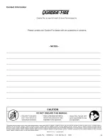 Preview for 39 page of Quadra-Fire QV36DC-A Owner'S Manual