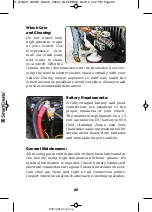 Preview for 20 page of Quadratec Q11000s Operator'S Manual