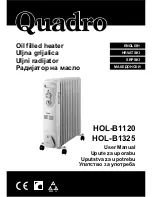 Preview for 1 page of Quadro HOL-B1120 User Manual