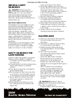 Preview for 2 page of Qualcast 1718638 Operating Instructions Manual