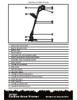 Preview for 5 page of Qualcast cgt183a Operating Instructions Manual