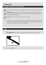 Preview for 5 page of Qualcast GHT500A1 Assembly Manual