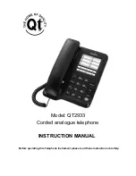 Preview for 1 page of Qualitel QT2933 Instruction Manual