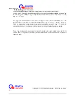 Preview for 19 page of Quanta Computer UY3A Quick Start Manual