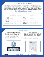 Preview for 2 page of Quantum Composers Sapphire 9212 Specification