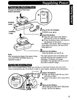 Preview for 7 page of Quasar Palmcorder VM-575 User Manual