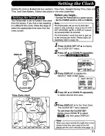 Preview for 11 page of Quasar Palmcorder VM-575 User Manual