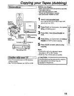 Preview for 19 page of Quasar Palmcorder VM-L451 User Manual