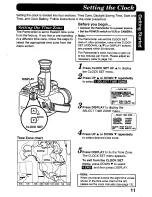 Preview for 11 page of Quasar Palmcorder VM-L457 User Manual