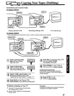 Preview for 27 page of Quasar VHQ-740 User Manual