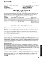 Preview for 33 page of Quasar VHQ-740 User Manual