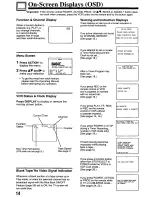 Preview for 14 page of Quasar VHQ-830 User Manual