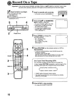 Preview for 16 page of Quasar VHQ-830 User Manual