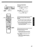 Preview for 17 page of Quasar VHQ-830 User Manual