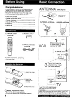 Preview for 4 page of Quasar VHQ-950 User Manual