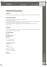 Preview for 5 page of Quax CUBIC 01 10 14 Manual