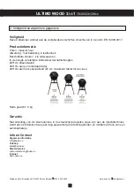 Preview for 3 page of Quax ULTIMO 7630CGHCW Series Manual