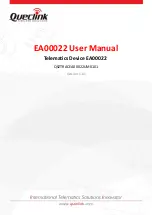 Queclink EA00022 User Manual preview