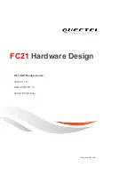 Preview for 1 page of Quectel FC21 Hardware Design