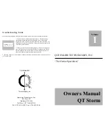 Preview for 1 page of Queenaire Technologies QT Storm Owner'S Manual