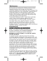 Preview for 12 page of Quell Q1400 User Manual