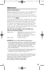 Preview for 13 page of Quell QPI9010 Manual