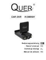 Quer KOM0581 Owner'S Manual preview