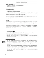 Preview for 4 page of Quer KOM0825 Owner'S Manual