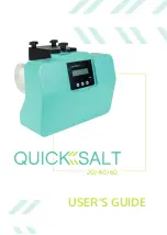 Quick Salt QUICKSALT20 User Manual preview