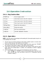 Preview for 20 page of Quick Tools QU862DW+ User Manual