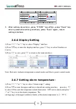 Preview for 41 page of Quick Tools QUTS8 User Manual