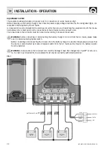 Preview for 22 page of Quick SBC 1100 NRG FR Manual Of Installation And Use