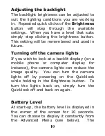 Preview for 10 page of Quicklook Zoom User Manual