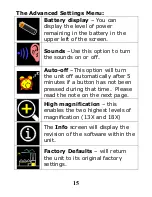 Preview for 15 page of Quicklook Zoom User Manual