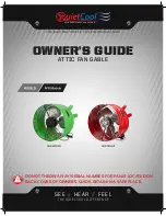 QuietCool AFG PRO-3.0 Owner'S Manual preview