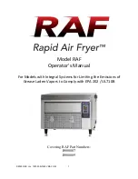 Quik n’ Crispy Rapid Air Fryer RAF R900007 Operator'S Manual preview