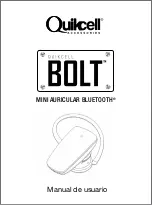 Preview for 8 page of Quikcell 91QBT-Wh User Manual