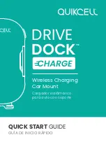Quikcell DRIVE DOCK CHARGE Quick Start Manual preview