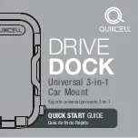 Quikcell DRIVE DOCK Quick Start Manual preview