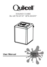 Preview for 1 page of Quikcell Sound Cube User Manual