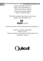 Preview for 19 page of Quikcell Sound Cube User Manual