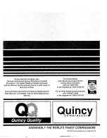 Preview for 69 page of Quincy Compressor QMA 100 Instruction Manual