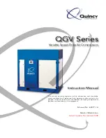 Quincy QGV-100 Instruction Manual preview