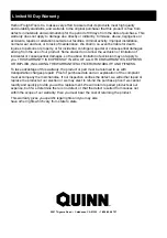 Preview for 8 page of QUINN 58594 Owner'S Manual & Safety Instructions