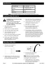 Preview for 2 page of QUINN 58628 Owner'S Manual & Safety Instructions